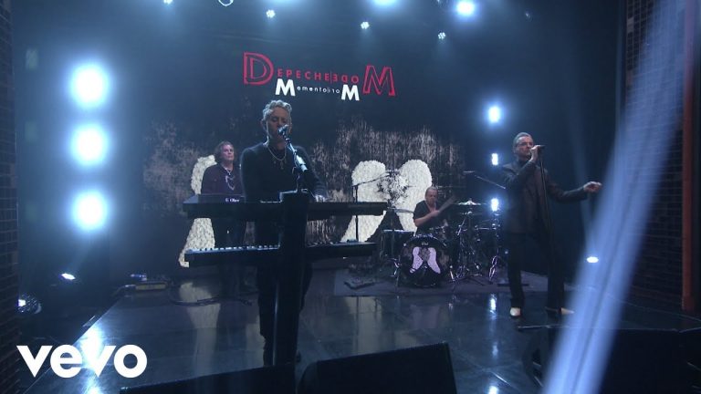 Depeche Mode’s Electrifying Double Feature on The Tonight Show