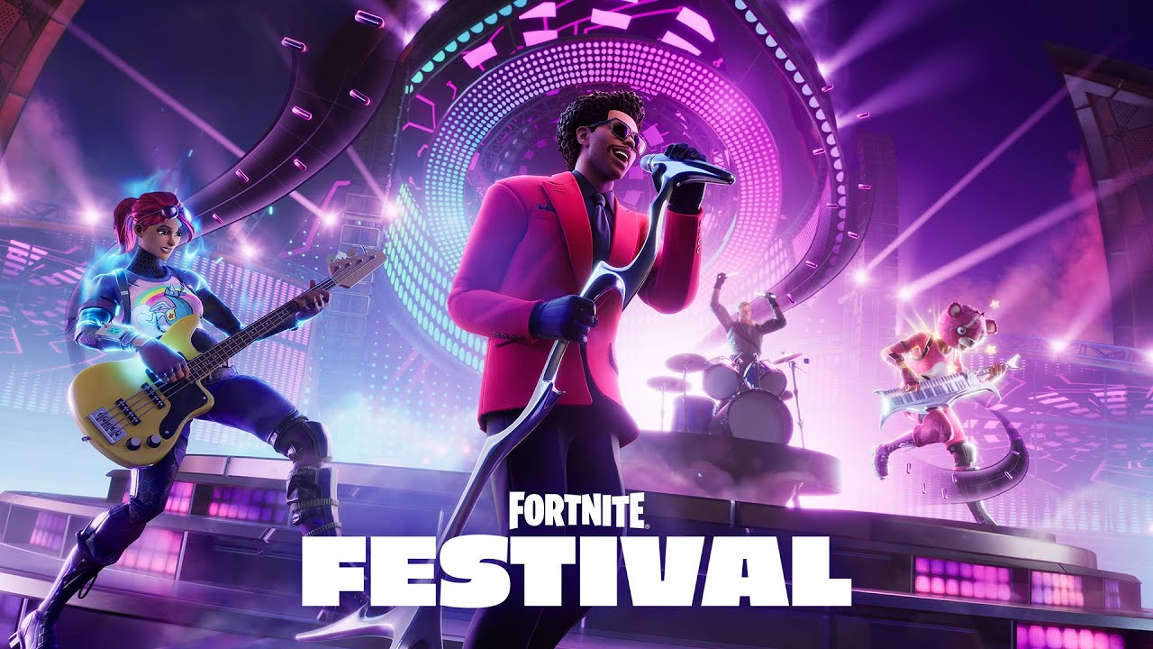 The Weeknd Lights up Fortnite's Stage