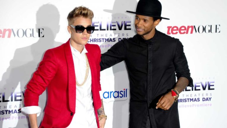 Usher explained why Justin Bieber didn't sing with him at the Super Bowl