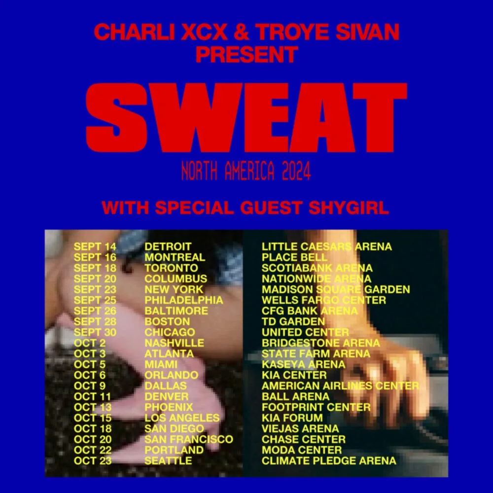 Charli XCX & Troye Sivan Present: Sweat