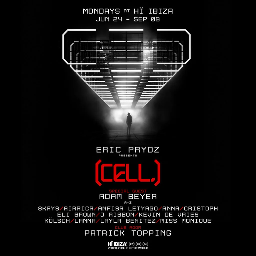 Eric Prydz Announces Stellar Line-Up for [CELL] Residency at Hï Ibiza