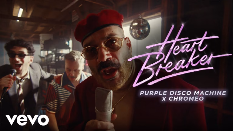 Purple Disco Machine Teams Up with Chromeo for Electro-Funk Hit ‘Heartbreaker’