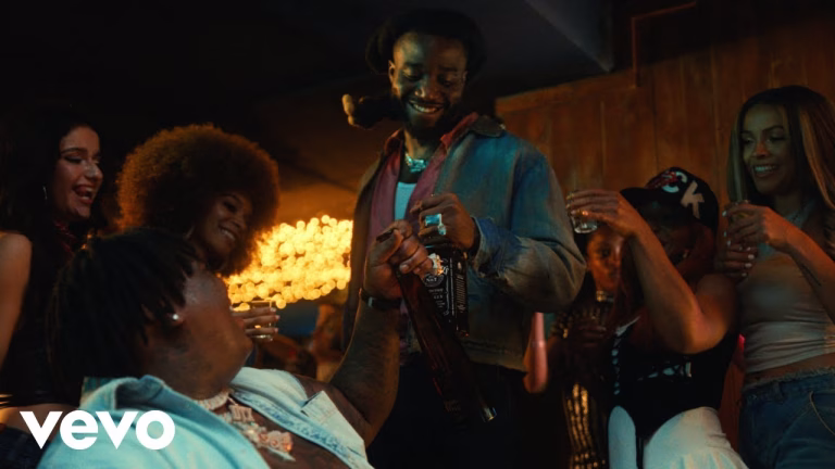 Shaboozey’s “Drink Don’t Need No Mix” Video