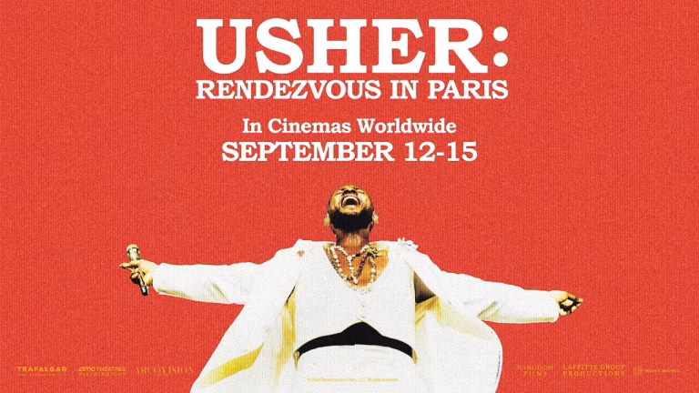 Usher's 'Rendezvous in Paris' Set to Bring Concert Magic to Theaters Worldwide