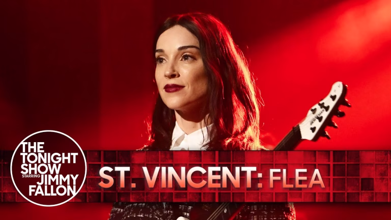 St. Vincent Delivers Electrifying Performance on The Tonight Show with New Tracks from All Born Screaming