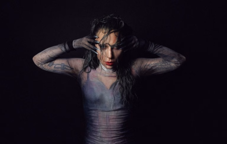 Lady Gaga Disease single cover LG7 era