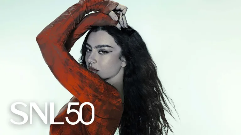 Charli XCX performs '360' on SNL in iconic black outfit and lime-green stage setup