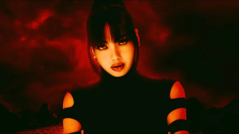 LISA unveils Alter Ego album cover, featuring a sleek, hooded look and spiky black nails.