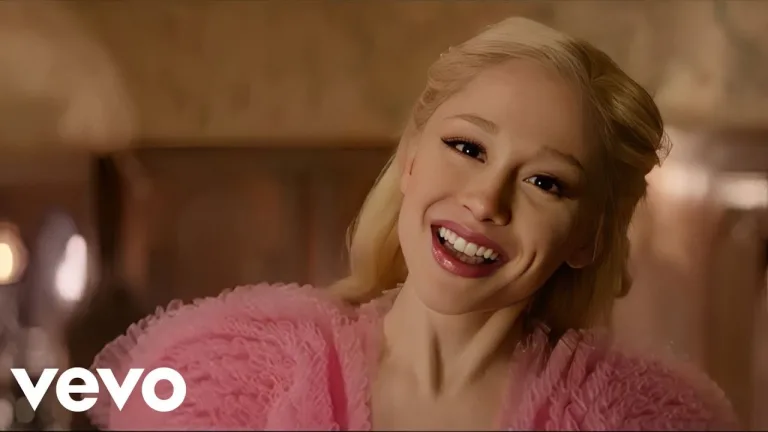 Ariana Grande in "Popular" Music Video from Wicked