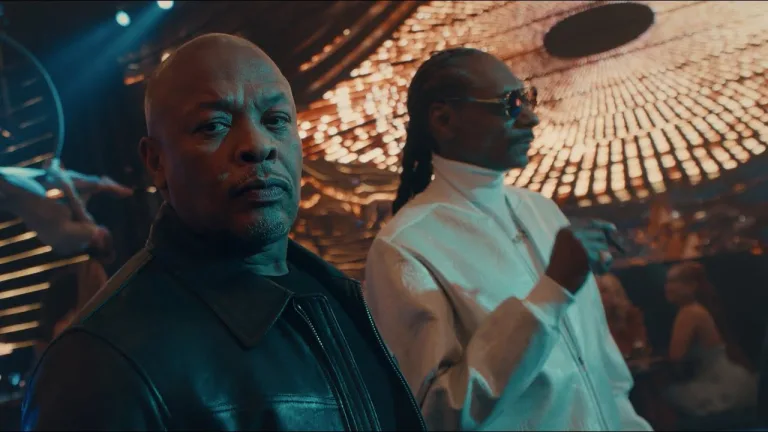 Snoop Dogg and Dr. Dre star in the Missionary short film, blending superhero justice with hip-hop swagger.