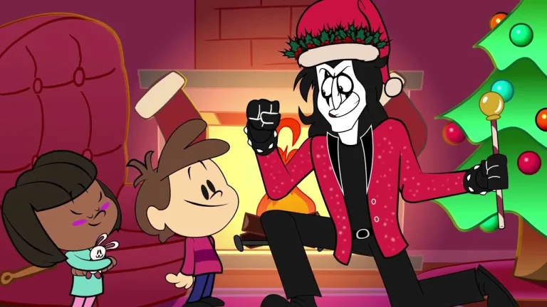 Animated lyric video for “My Christmas List” featuring Rob Halford, Alice Cooper, and Brandon Jenner