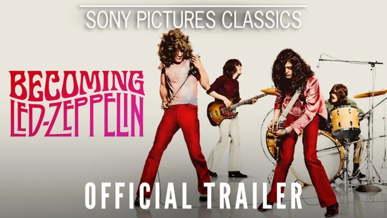 Led Zeppelin band members featured in the upcoming "Becoming Led Zeppelin" documentary.