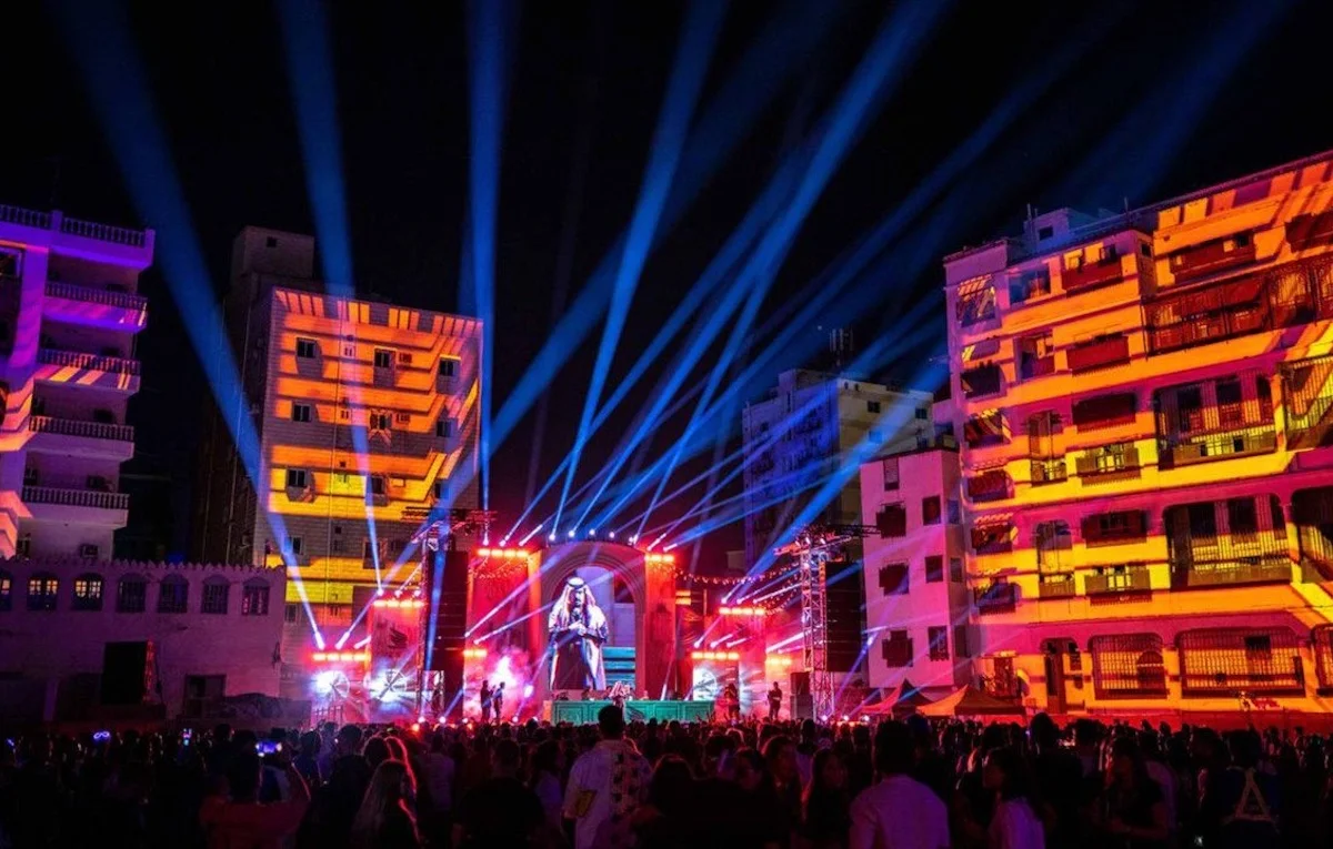 Balad Beast Festival in Jeddah’s Al-Balad Historic District with vibrant stages and global music performances