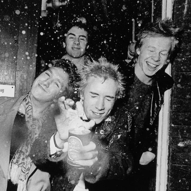 Sex Pistols performing live during their 1978 U.S. tour.