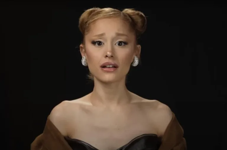 Ariana Grande sings Espresso in W Magazine video