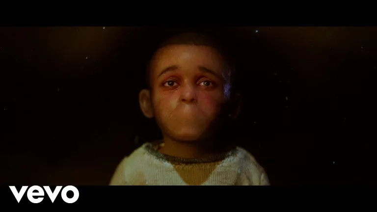 The Weeknd Red Terror music video scene from Hurry Up Tomorrow