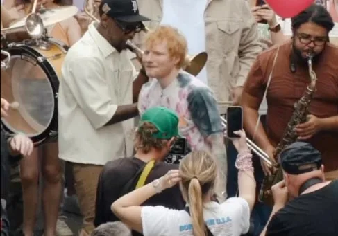 Ed Sheeran performs Azizam live in New Orleans with The Soul Rebels