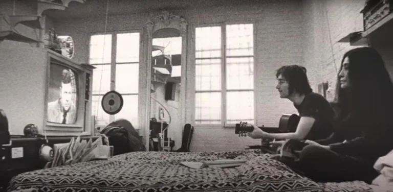 John Lennon and Yoko Ono in ‘One to One’ documentary