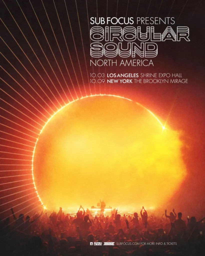 Sub Focus Announces Circular Sound North America Tour