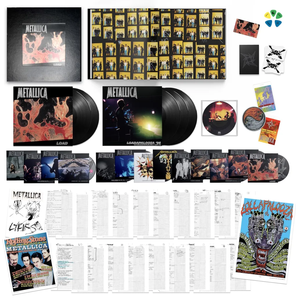 Metallica Load 2025 Remastered Box Set Cover