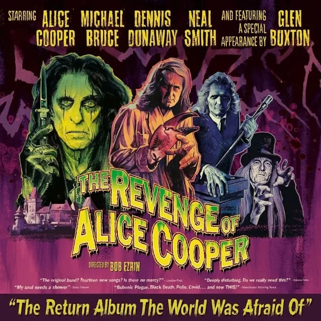 Alice Cooper 2025 album cover – The Revenge of Alice Cooper

