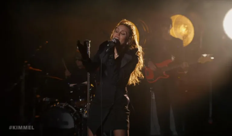 Miley Cyrus performing “More to Lose” live on Jimmy Kimmel Live