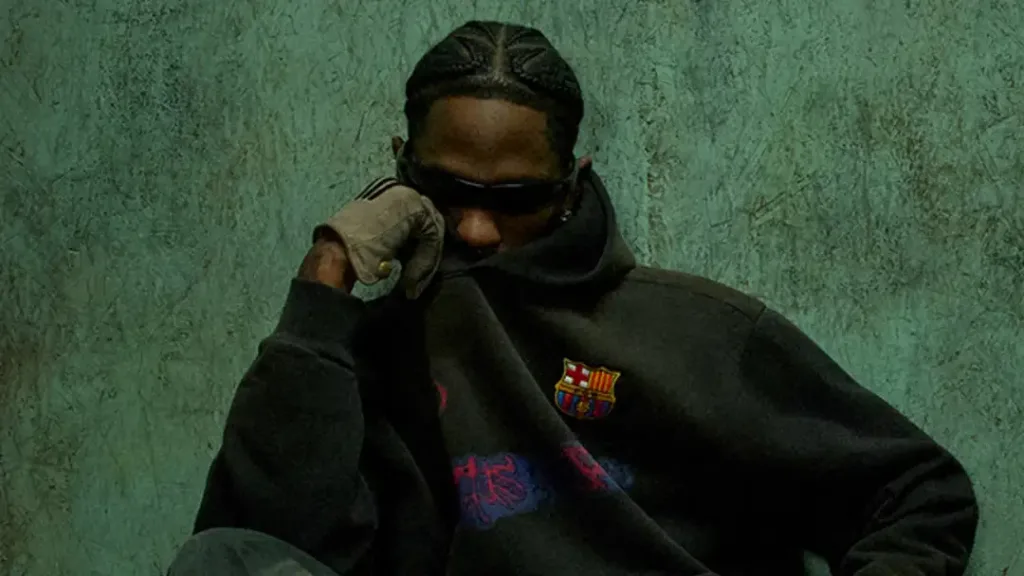 Travis Scott x FC Barcelona jersey 2025 