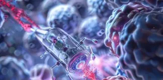 DNA nanobots destroying cancer cells