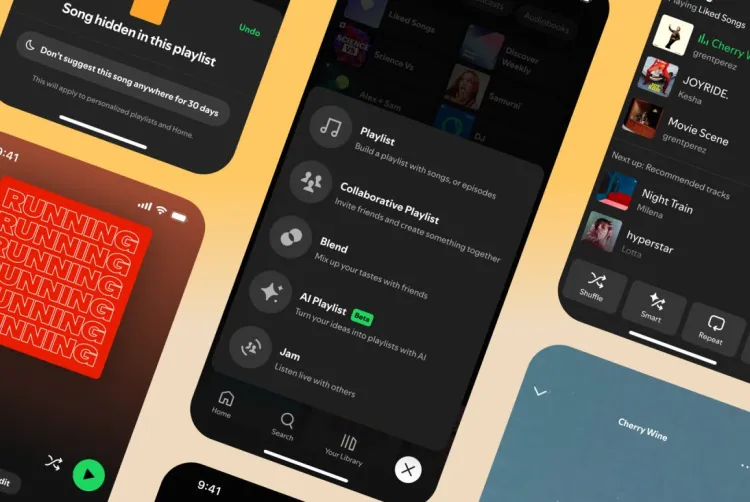 Spotify snooze Smart Shuffle update 2025