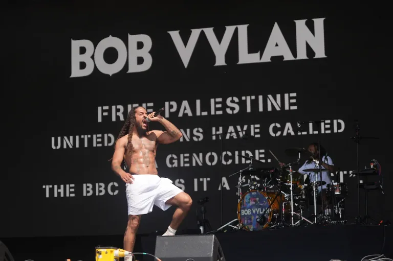 Bob Vylan and Kneecap spark controversy with political chants at Glastonbury 2025