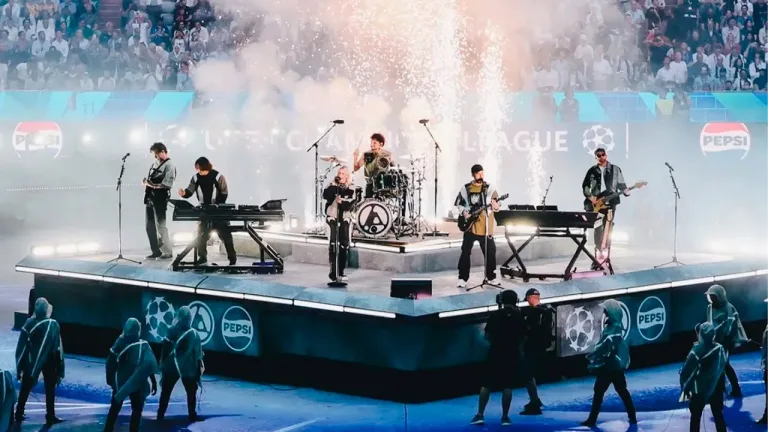 Linkin Park live at UEFA Champions League Final 2025