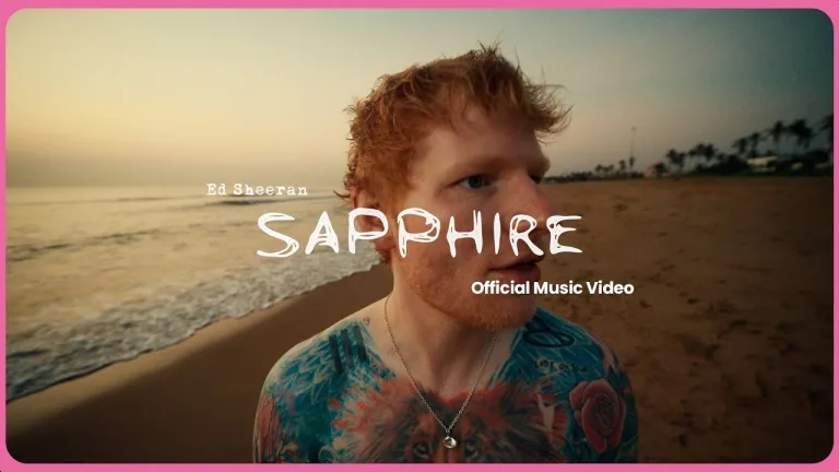 Ed Sheeran and Arijit Singh in Sapphire Music Video 2025
