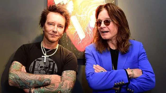 Billy Morrison, Ozzy Osbourne, and Steve Stevens in Gods of Rock N Roll Orchestral Mix