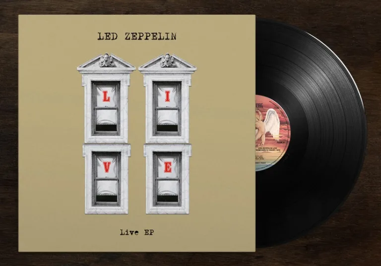 Led Zeppelin Live EP cover 2025 edition