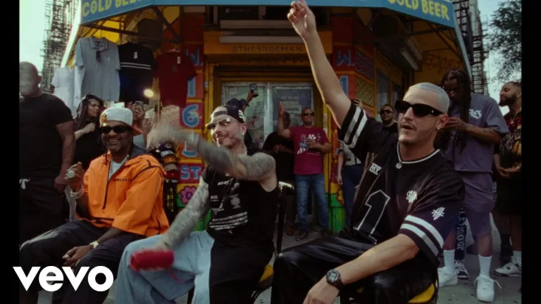 DJ Snake and J Balvin in colorful 90s-inspired “Noventa” music video