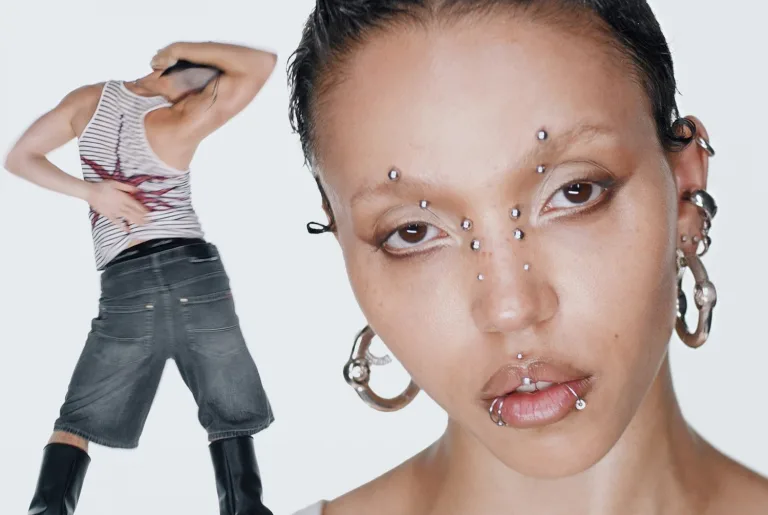 FKA twigs in “Perfectly” music video directed by Jordan Hemingway
