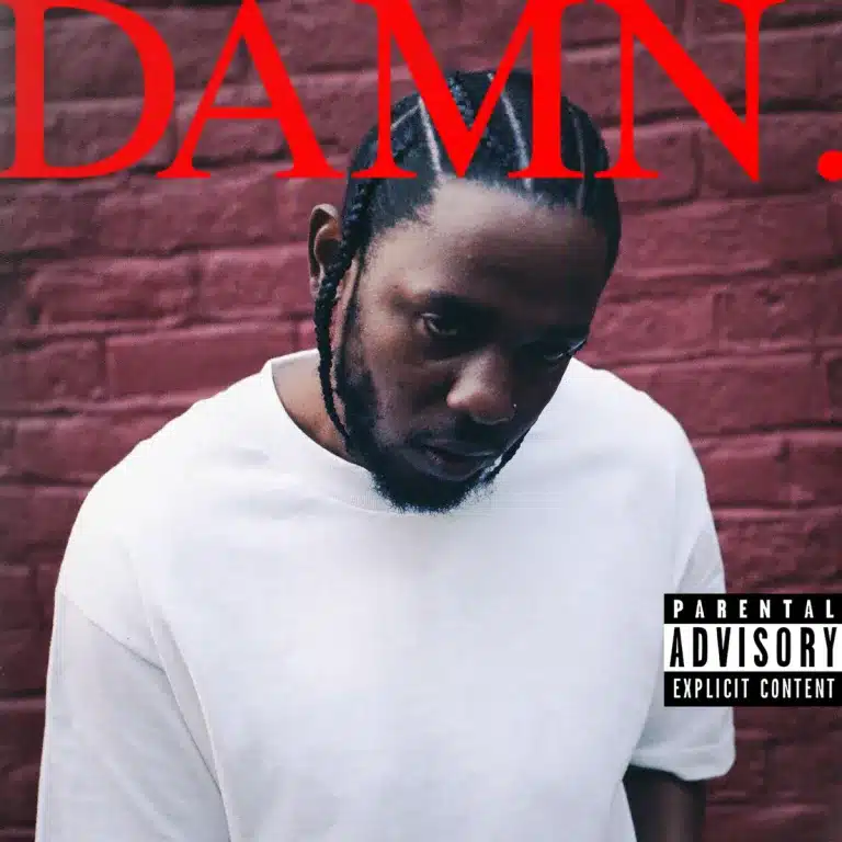 Kendrick Lamar DAMN album cover