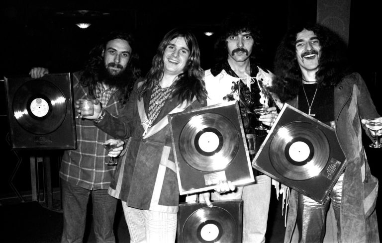 Black Sabbath performing live in the 1970s