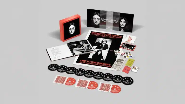 John Lennon and Yoko Ono Power to the People box set cove