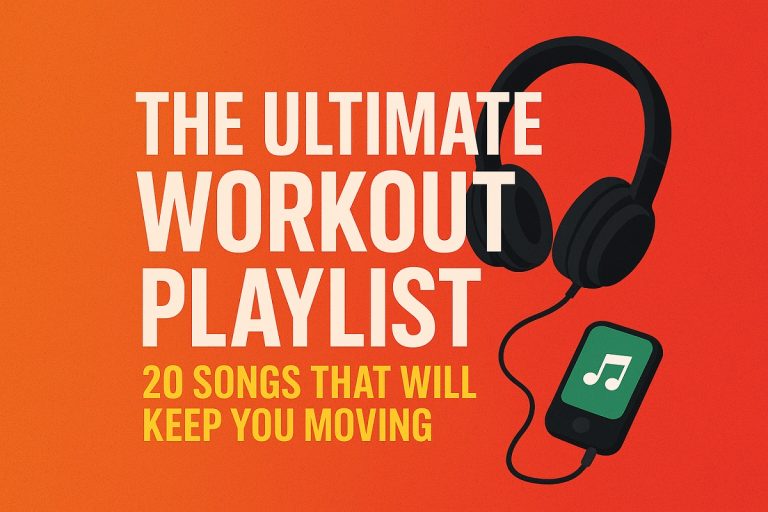 Workout motivation with music