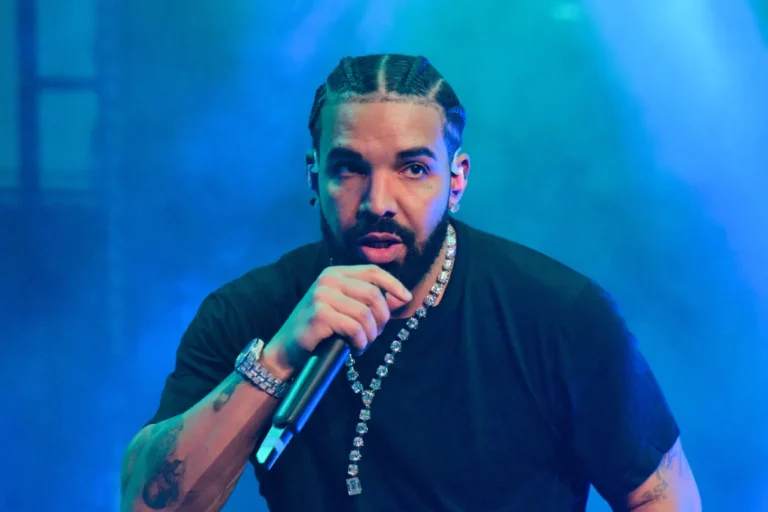 Drake performing on ICEMAN livestream series 2025