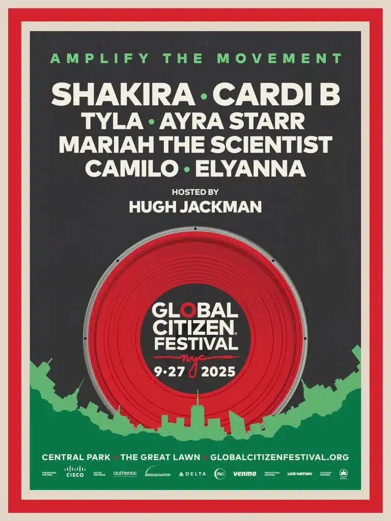 ardi B to headline Global Citizen Festival 2025 in New York Central Park