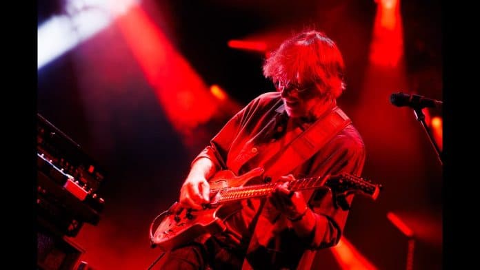 Phish performing at Hampton Coliseum before the tragic incident