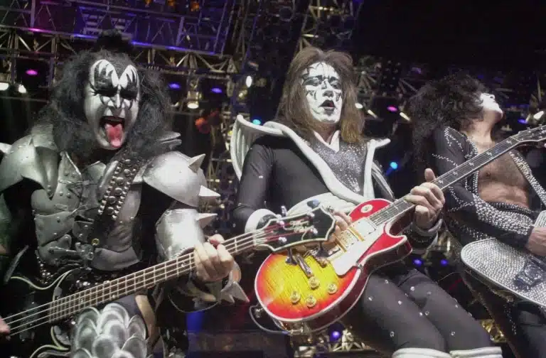 Ace Frehley performing live with Kiss — legendary guitarist remembered
