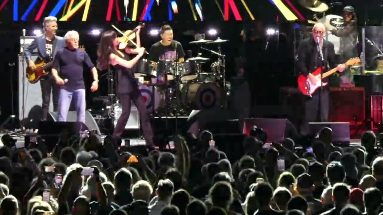 The Who perform their final farewell concert at Acrisure Arena, California