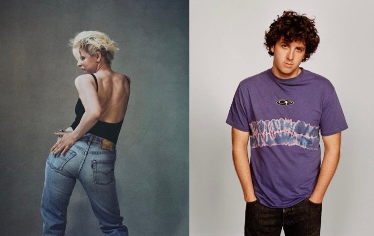 Jamie xx performing live while remixing Robyn’s comeback single “Dopamine”