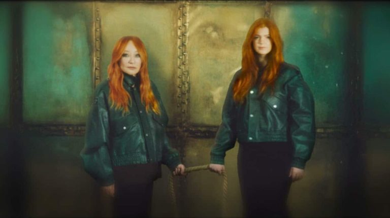 Tori Amos and daughter Tash performing together for the new single Stronger Together