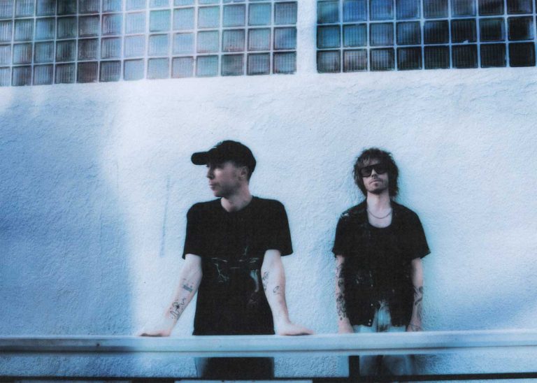The Leaving band members Martin Doherty and Jonny Scott in Los Angeles.