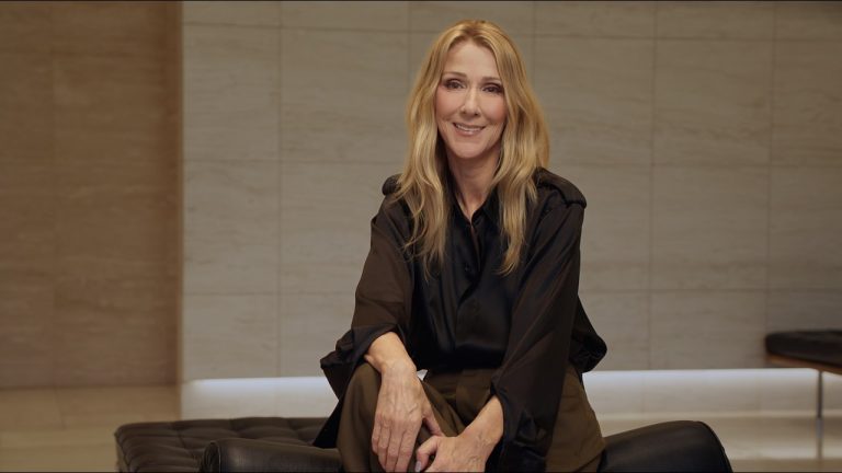 Celine Dion announcing her 2026 Paris residency in an emotional birthday video message.