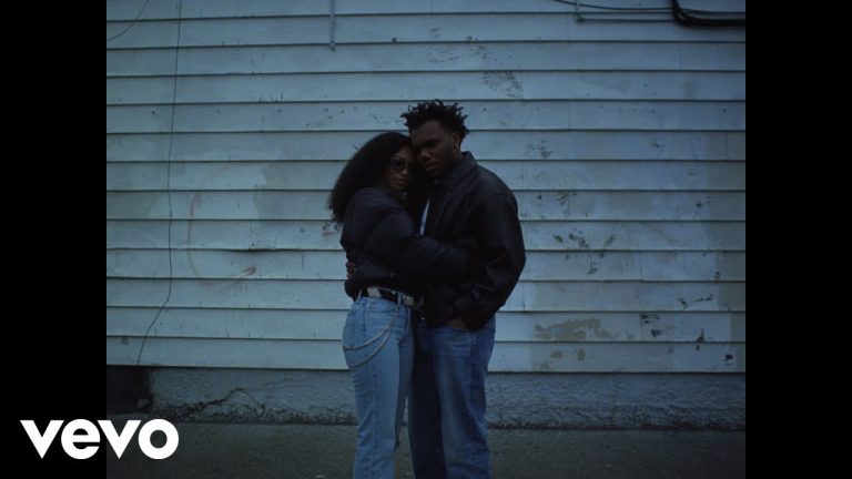 Baby Keem and Kendrick Lamar in Good Flirts music video directed by Renell Medrano